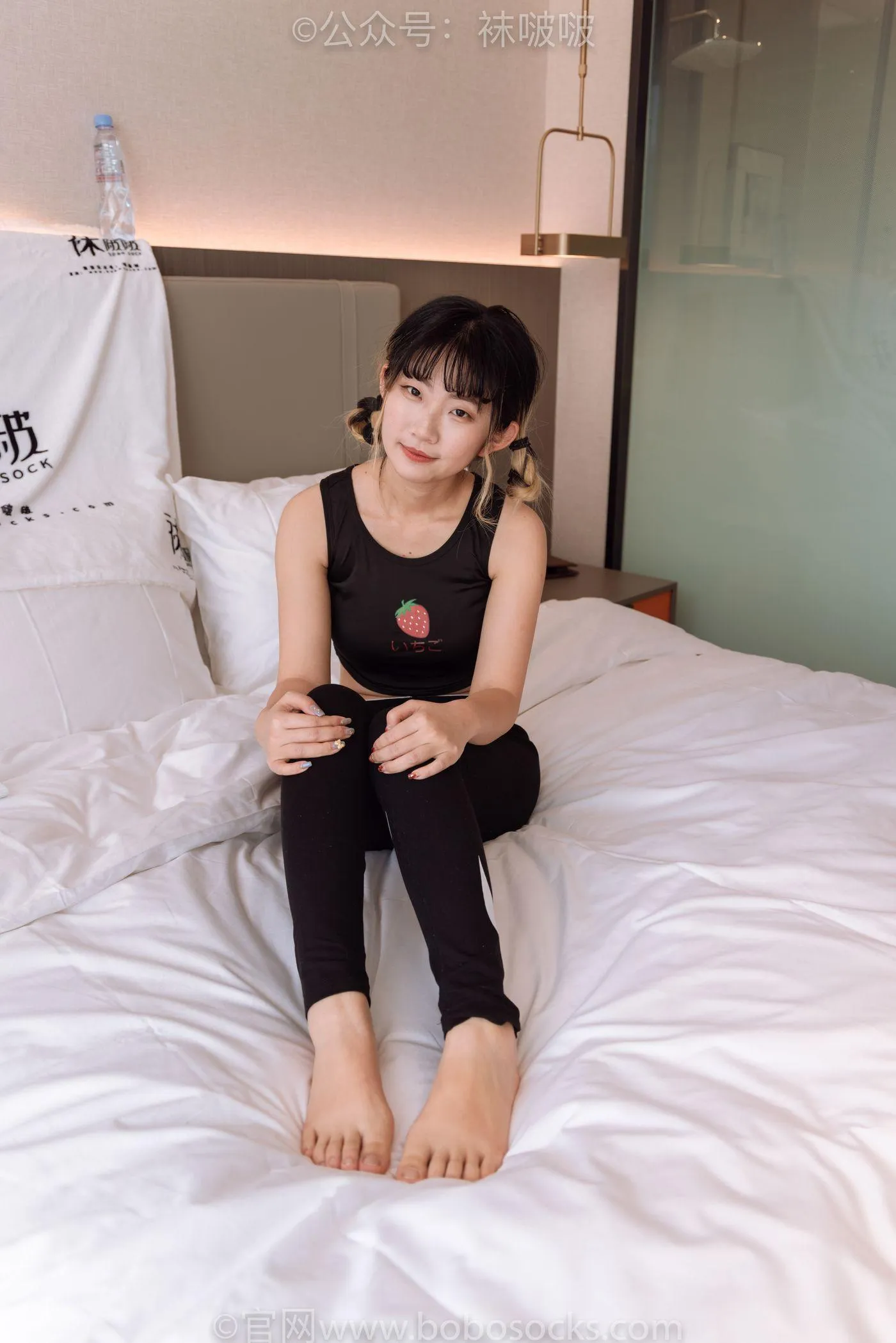 [BoBoSocks袜啵啵]NO.059 砂糖-AJ板鞋、白棉袜、裸足 [142P]插图3